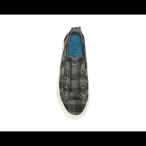 New! Blowfish Play Sneakers - Grey Buffalo Check - Size 8.5 - Picture 3 of 5